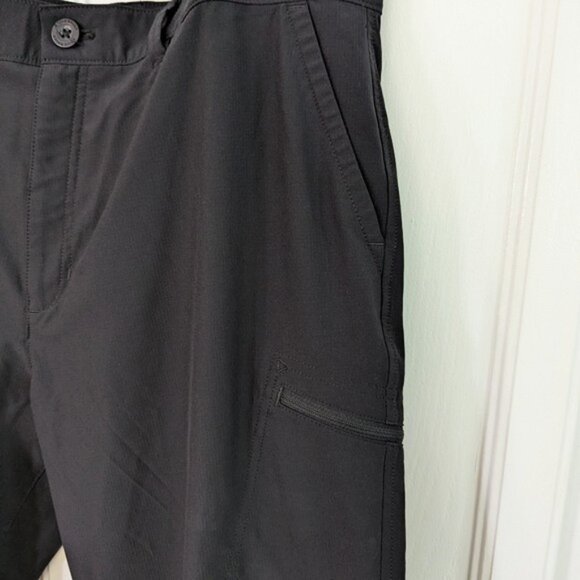 Eddie Bauer Women's Stretch Ripstop Active Capris Black Size 14 - Picture 3 of 7